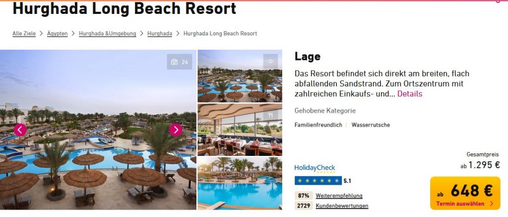 Hurghada Hotel Deal