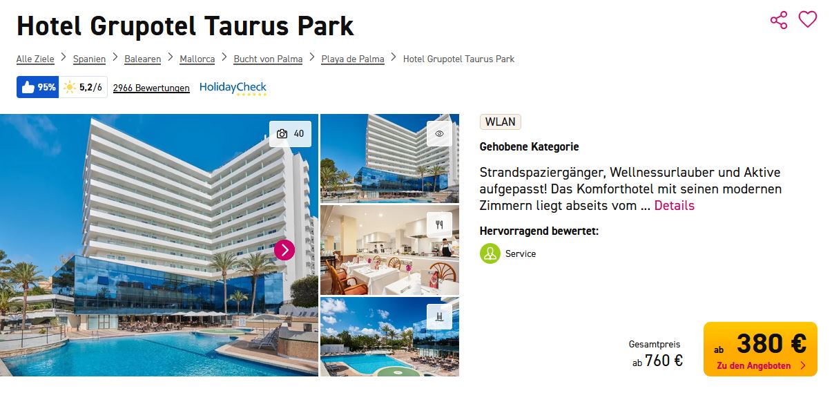 Mallorca deal